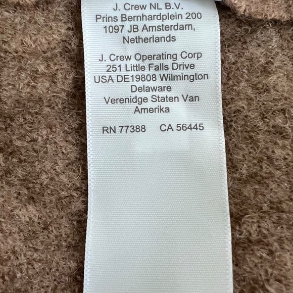 J Crew Daphne topcoat in Italian boiled wool - Picture 8 of 9